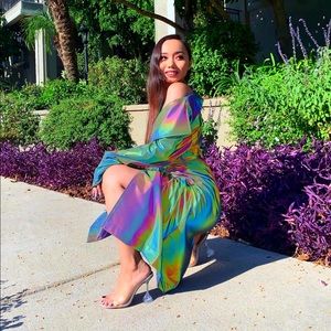 Shopakira raibow reflective coat